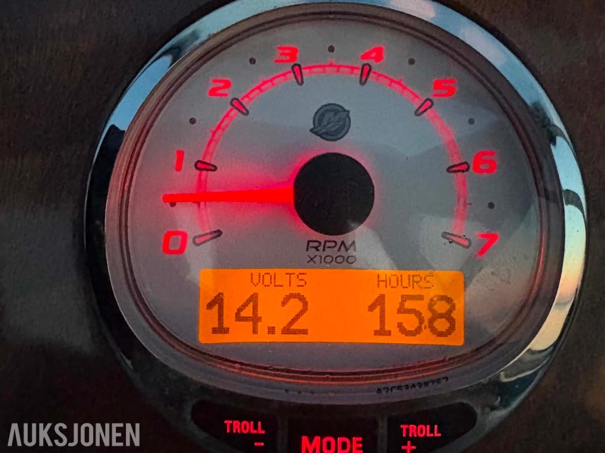 1998 Nor-Dan 6100 Med Mercury Optimax 150HK