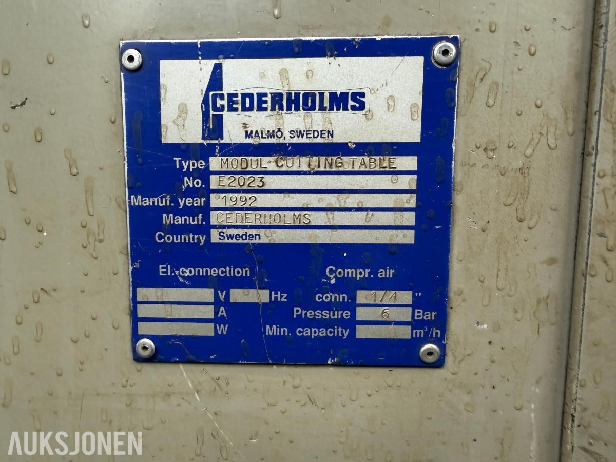 1992 ESAB CNC Brennebord - plasma og oksy