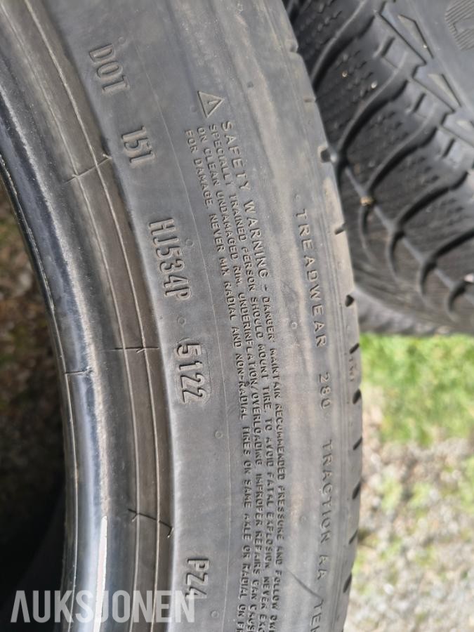 2 stk sommerdekk, Pirelli P zero 1522 265/45 R21 