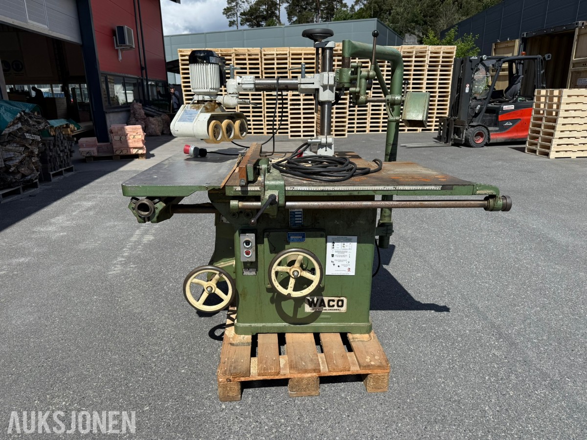 Waco bordsag med innmater – 380V