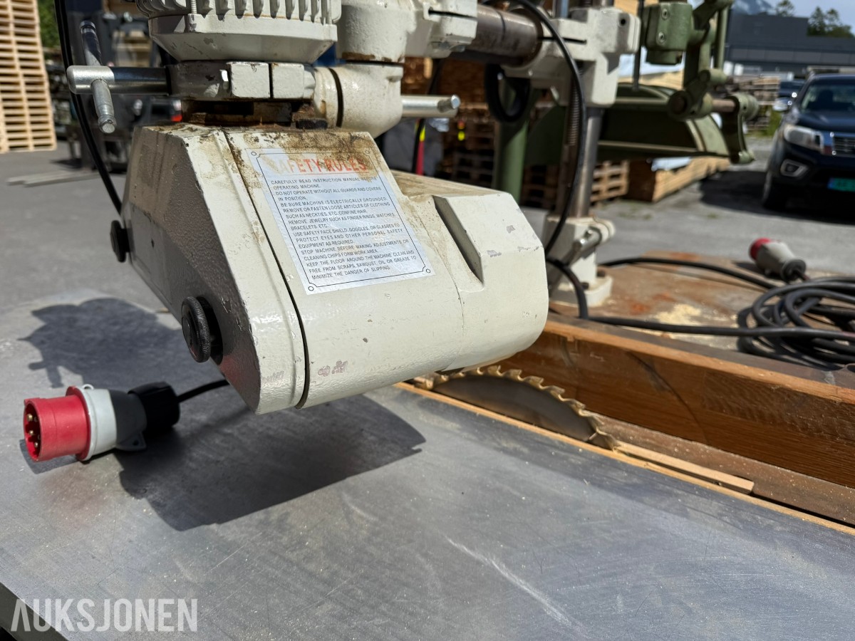 Waco bordsag med innmater – 380V