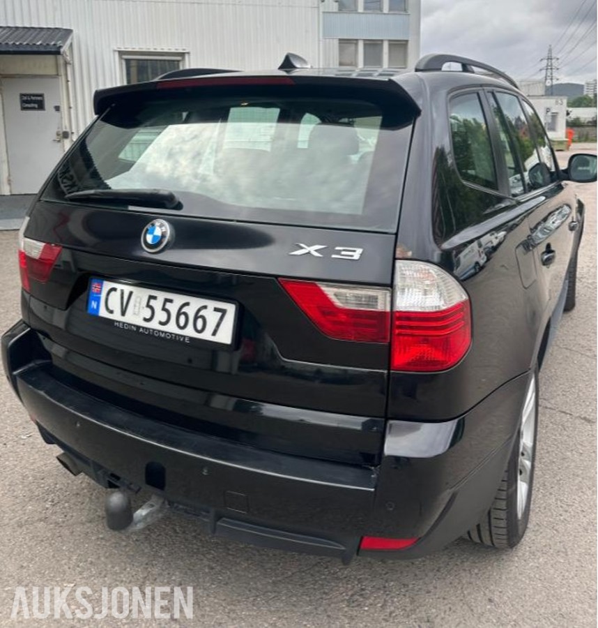 2009 BMW X3 xDrive20d Automat, Cruisekontroll, EU ok til 11.2027