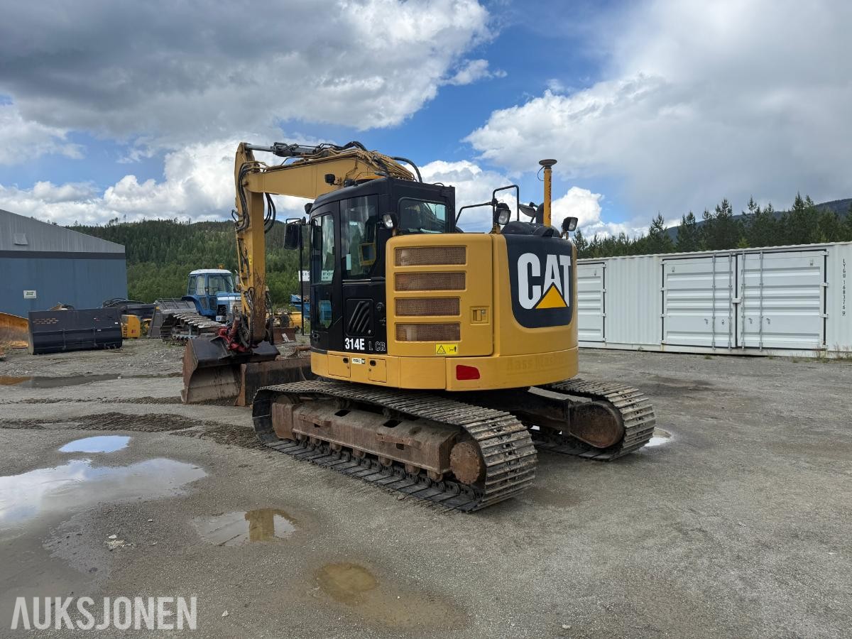 2014 Cat 314E Gravemaskin m/Tiltrotator-2 skuffer og skjær