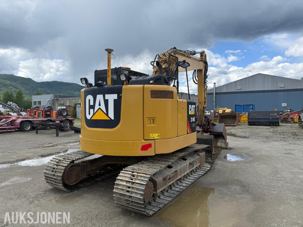 2014 Cat 314E Gravemaskin m/Tiltrotator-2 skuffer og skjær