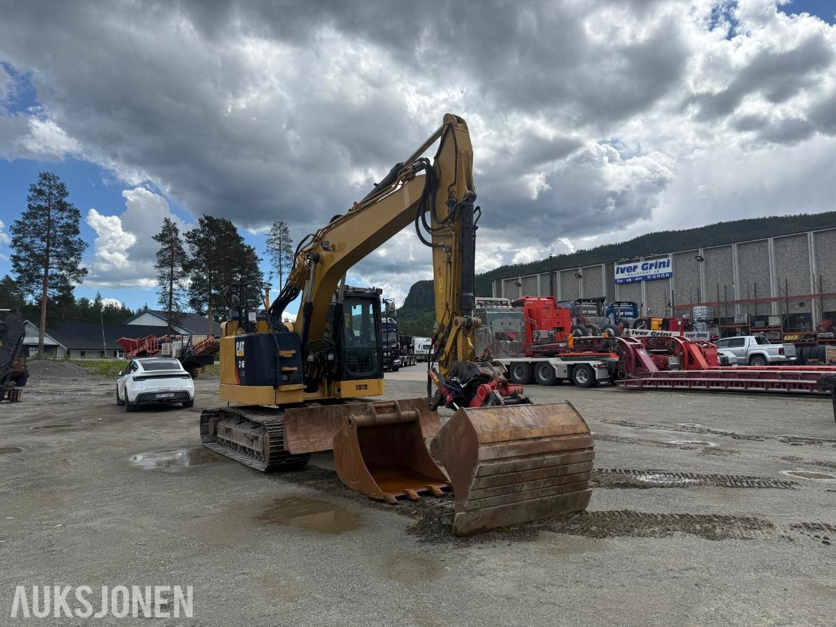 2014 Cat 314E Gravemaskin m/Tiltrotator-2 skuffer og skjær