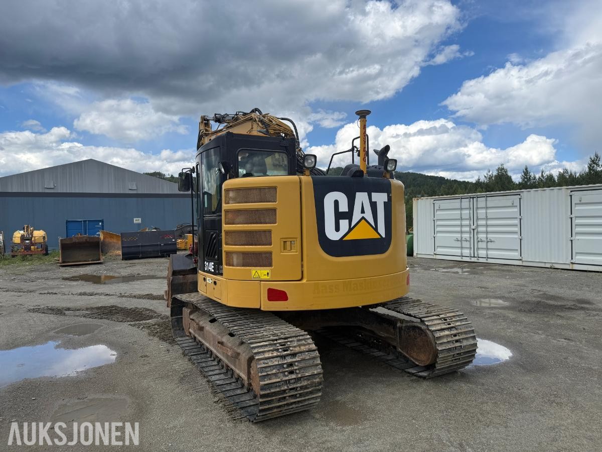 2014 Cat 314E Gravemaskin m/Tiltrotator-2 skuffer og skjær