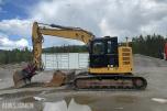 2014 Cat 314E Gravemaskin m/Tiltrotator-2 skuffer og skjær