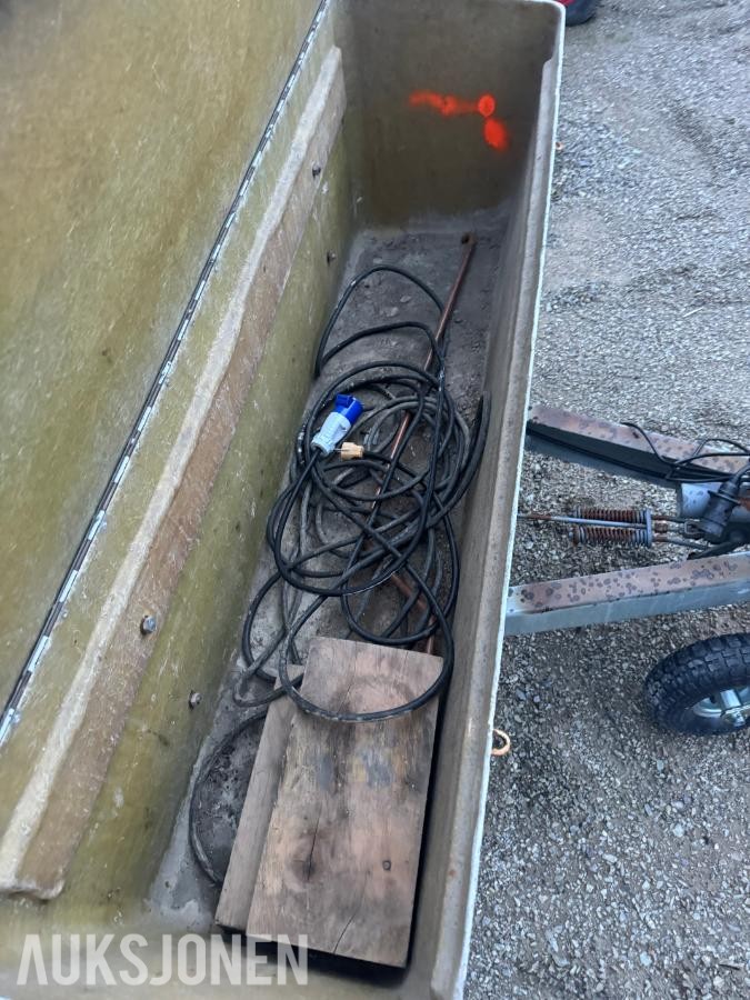 Mannskap brakke hjulbrakke