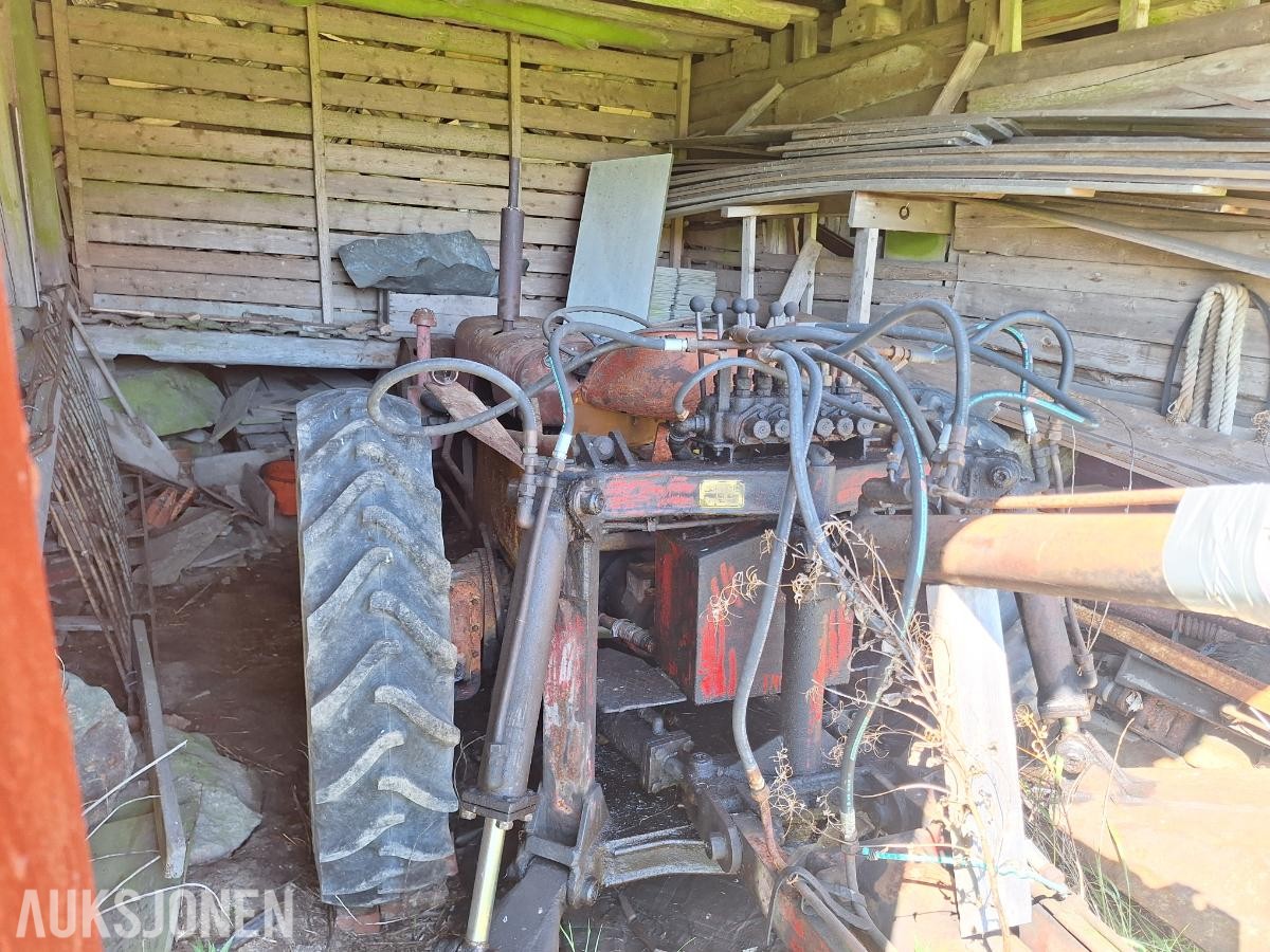 1961 David Brown 950 traktor med  Hymas 3 graveaggregat