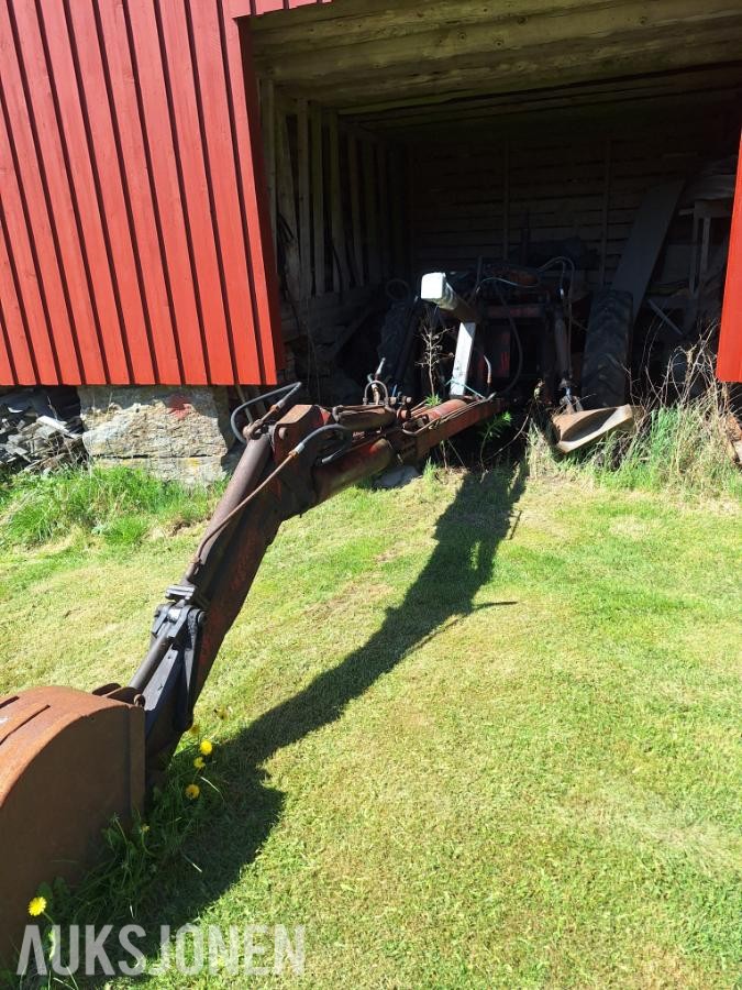 1961 David Brown 950 traktor med  Hymas 3 graveaggregat