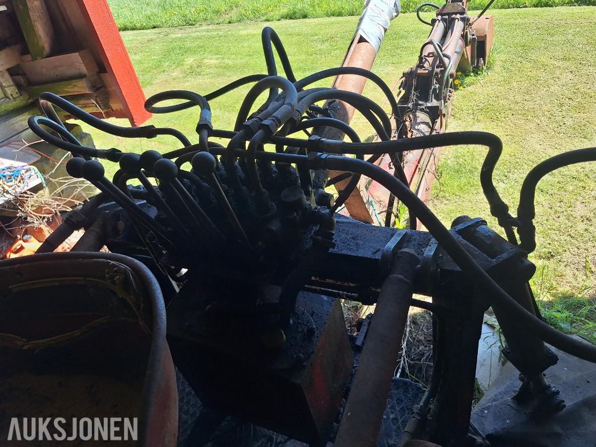 1961 David Brown 950 traktor med  Hymas 3 graveaggregat