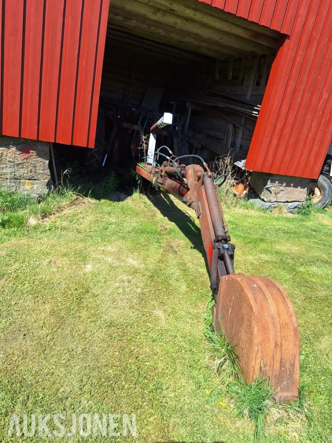 1961 David Brown 950 traktor med  Hymas 3 graveaggregat
