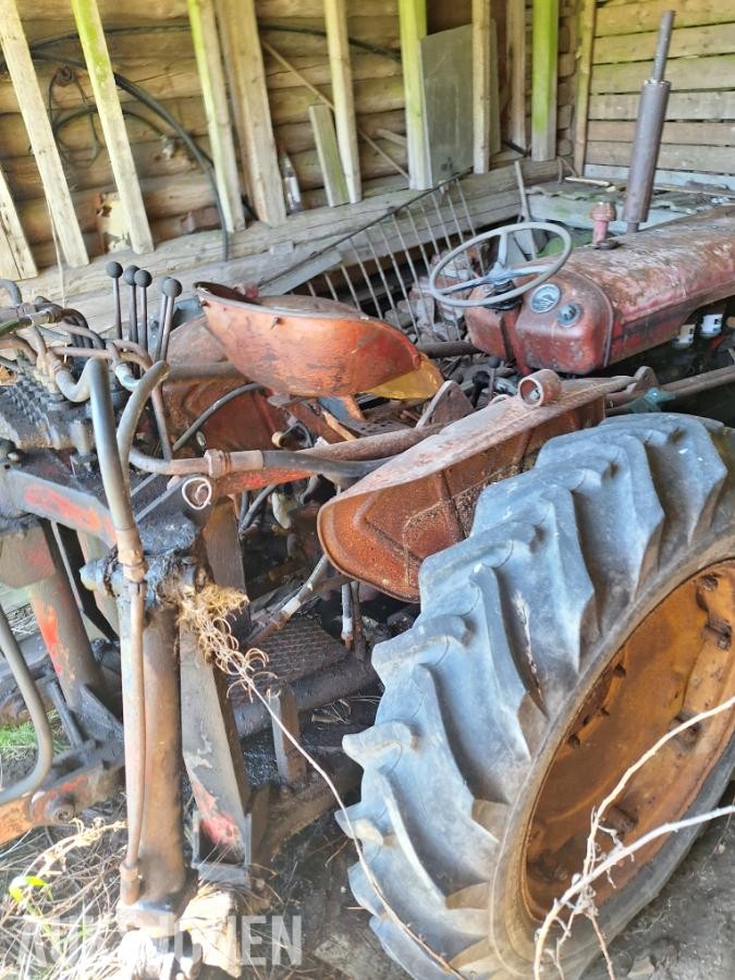 1961 David Brown 950 traktor med  Hymas 3 graveaggregat