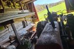 1961 David Brown 950 traktor med  Hymas 3 graveaggregat
