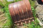 1961 David Brown 950 traktor med  Hymas 3 graveaggregat