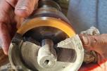 1961 David Brown 950 traktor med  Hymas 3 graveaggregat