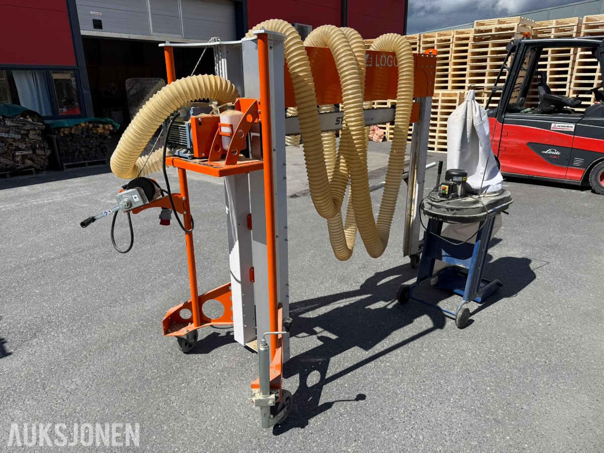 2020 Logosol elektrisk pakkekapp med avsug