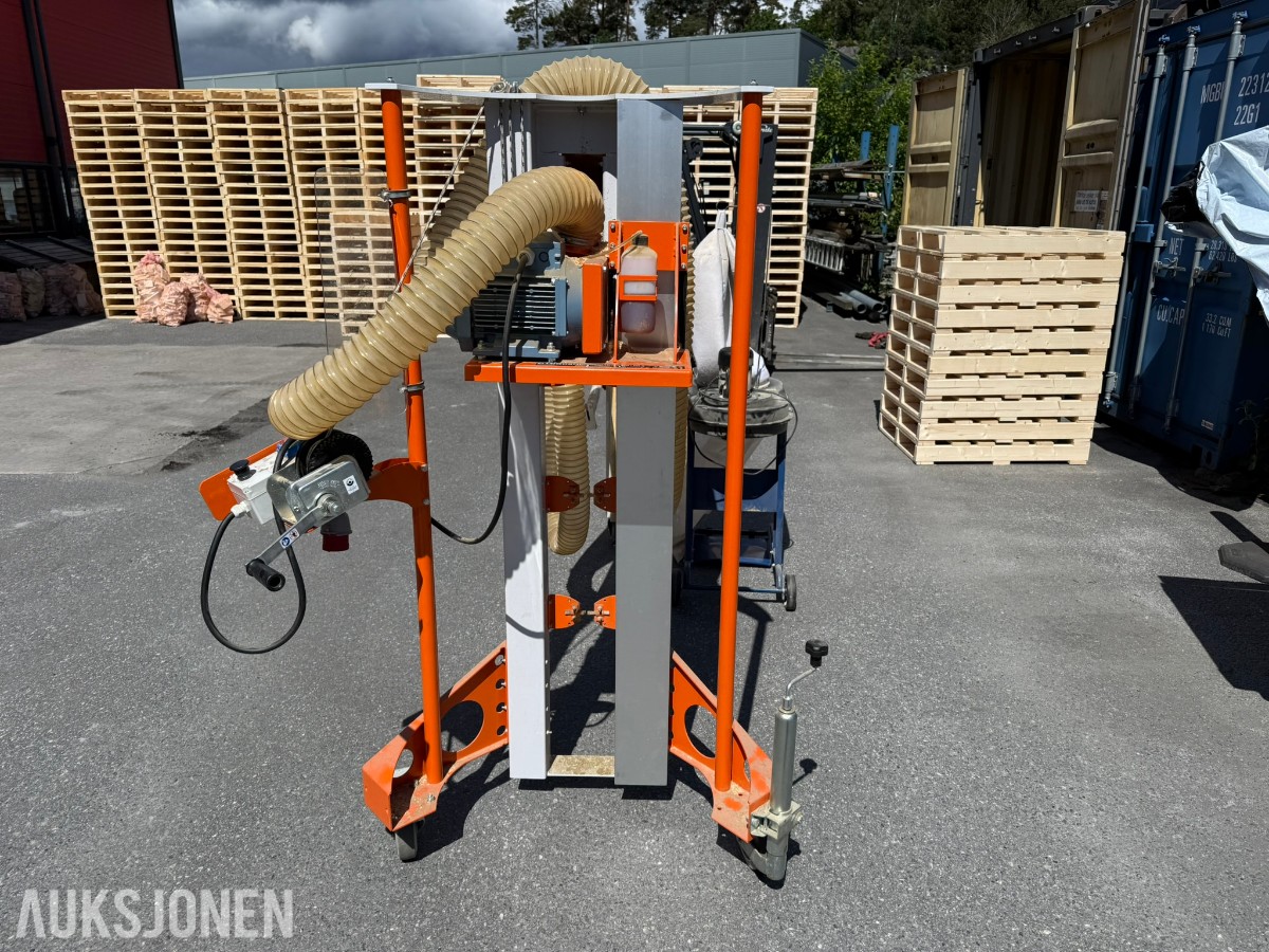 2020 Logosol elektrisk pakkekapp med avsug