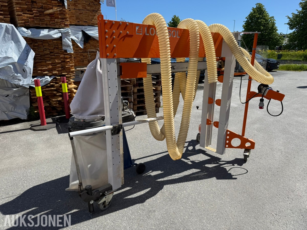 2020 Logosol elektrisk pakkekapp med avsug