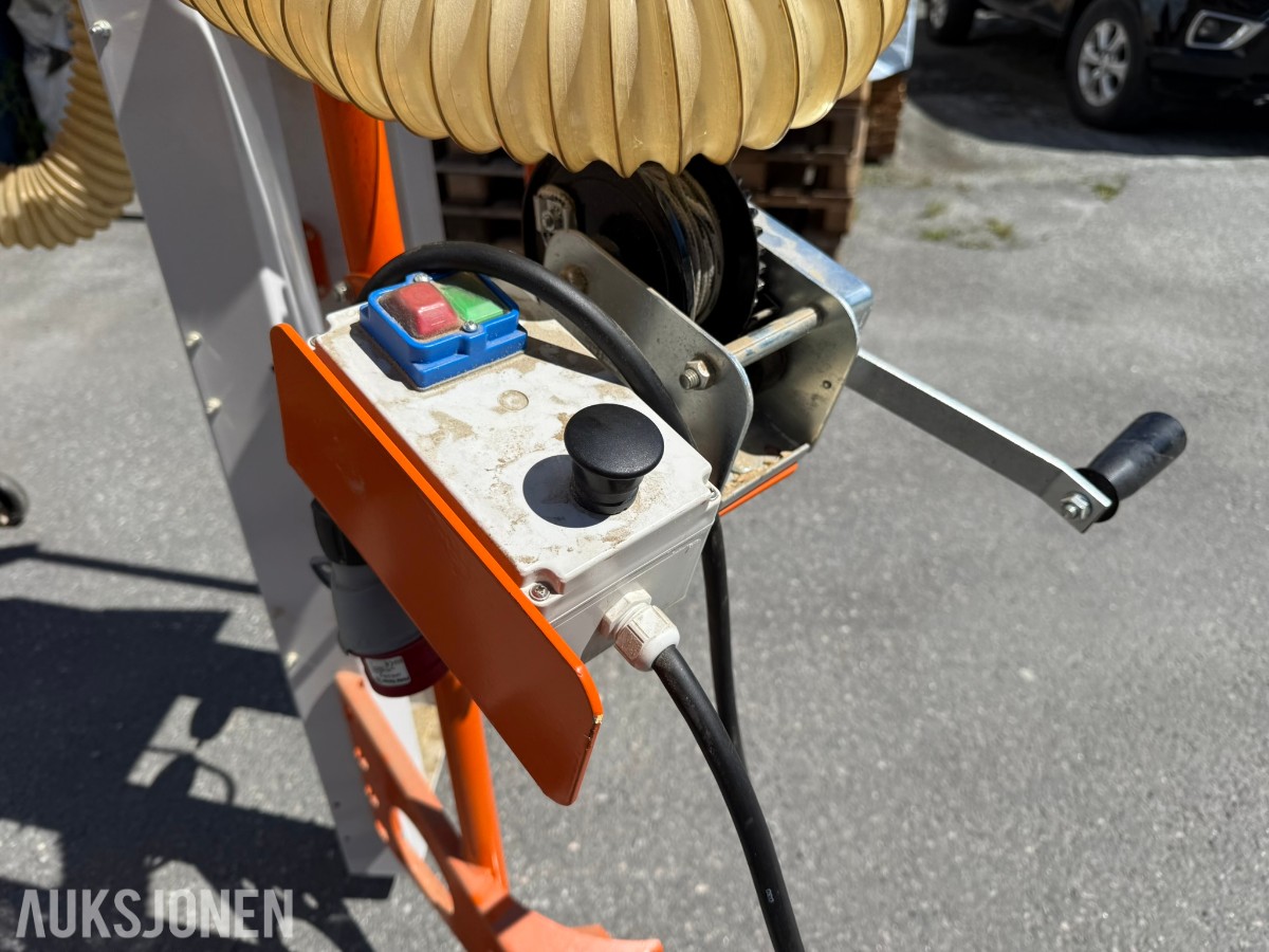 2020 Logosol elektrisk pakkekapp med avsug