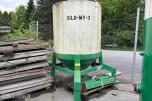 Vakuumtank / lagersilo på stativ  – funksjonstestet