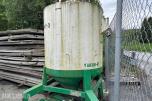 Vakuumtank / lagersilo på stativ  – funksjonstestet