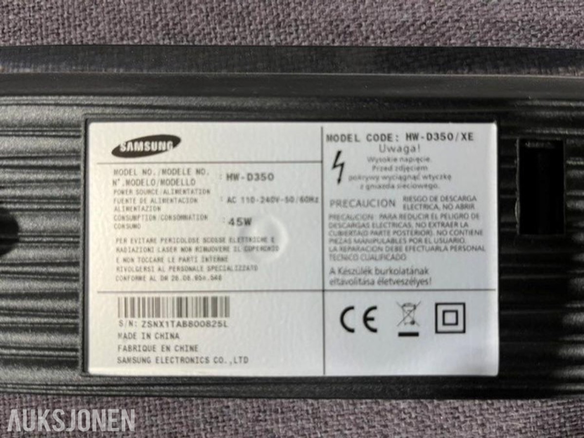 Samsung lydplanke