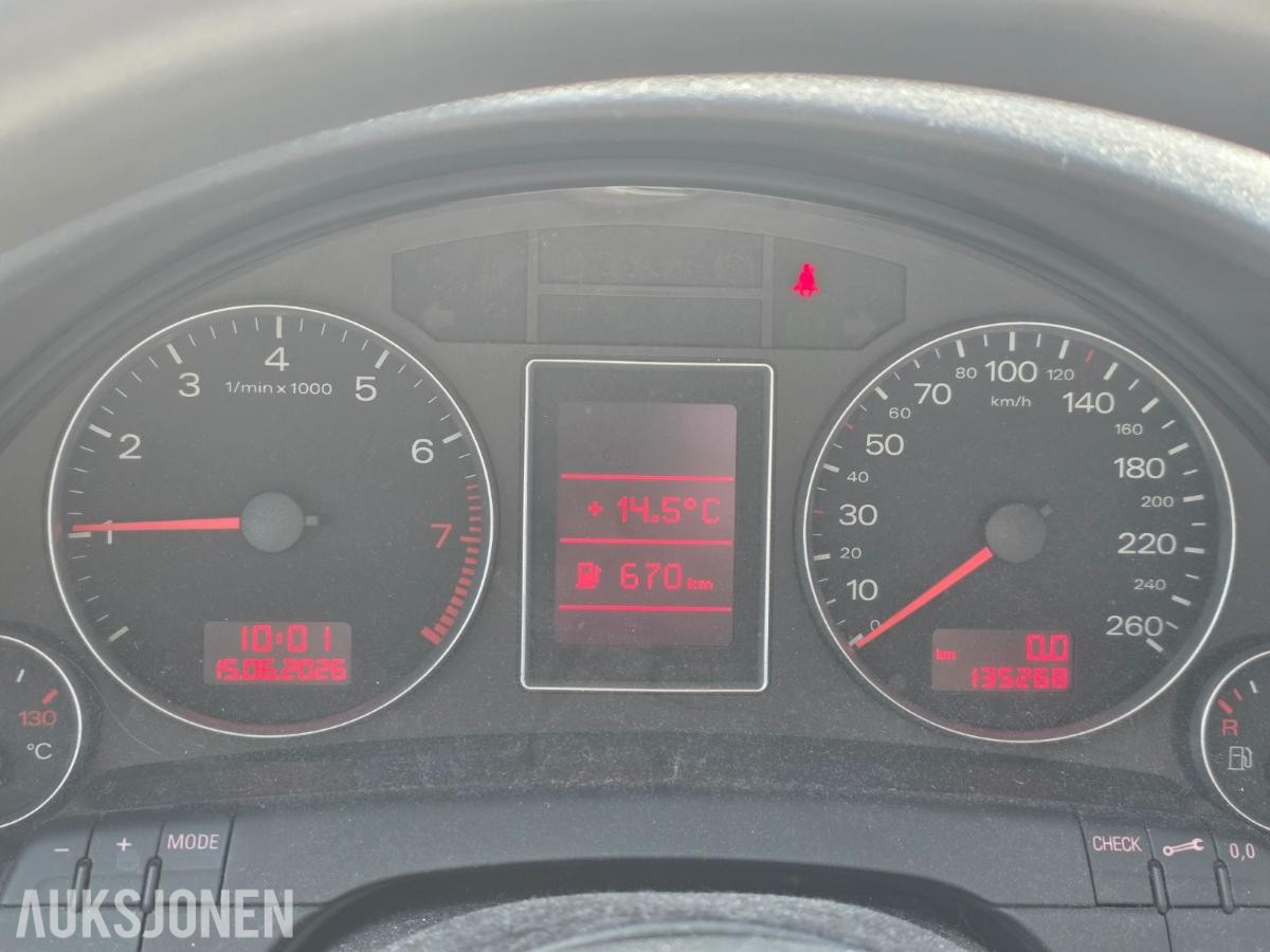 2005 Audi A4 1.6L 102HK MANUELL, 135300km