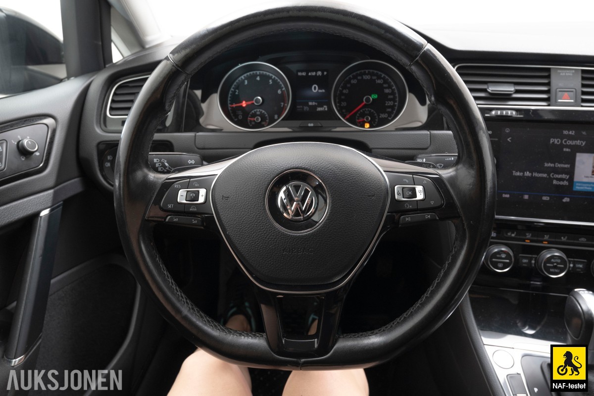 2017 Volkswagen GOLF TSI DSG HENGERFESTE ERGOACTIVE ADAPTIV CRUISE LED