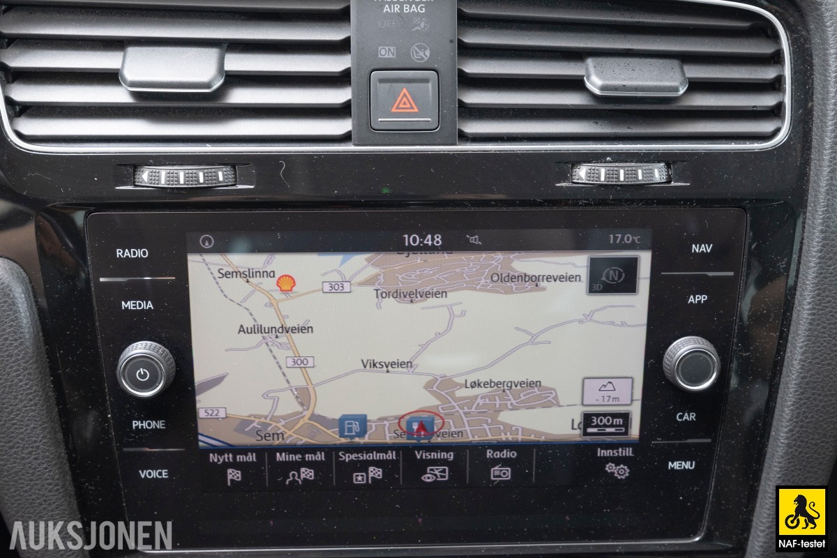 2017 Volkswagen GOLF TSI DSG HENGERFESTE ERGOACTIVE ADAPTIV CRUISE LED