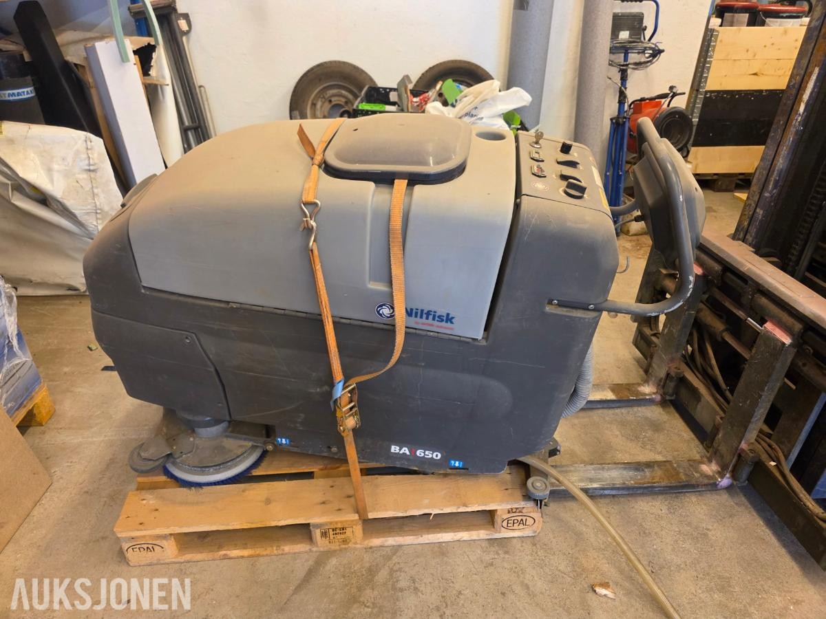 Nilfisk BA 650 gulvvaskemaskin / skuremaskin – ikke funksjonstestet