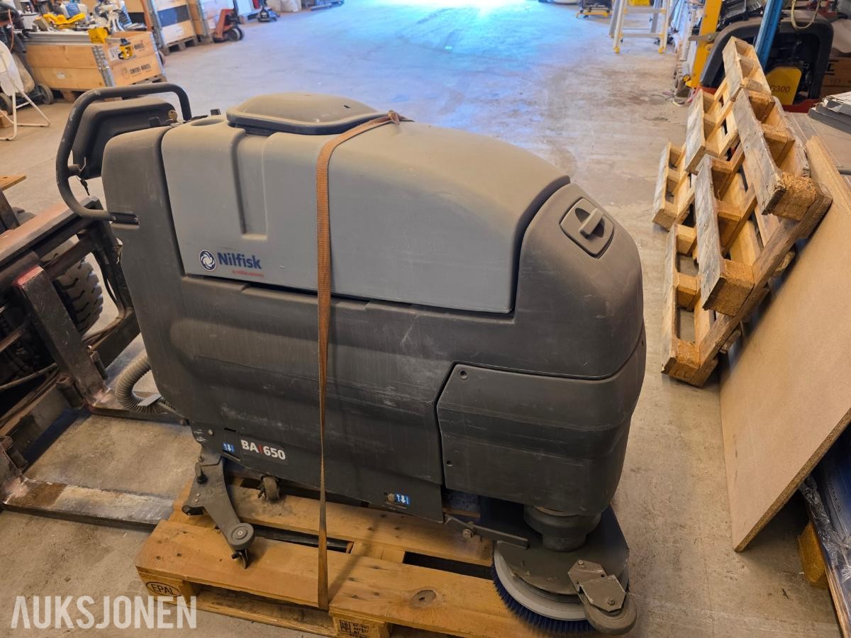 Nilfisk BA 650 gulvvaskemaskin / skuremaskin – ikke funksjonstestet