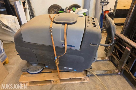 Nilfisk  BA 650 gulvvaskemaskin / skuremaskin – ikke funksjonstestet