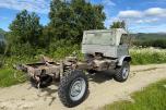 1964 Mercedes-Benz Unimog 404s med 2.2L M180 Bensin 6-Sylinder