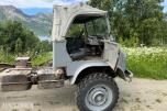 1964 Mercedes-Benz Unimog 404s med 2.2L M180 Bensin 6-Sylinder