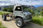 1964 Mercedes-Benz Unimog 404s med 2.2L M180 Bensin 6-Sylinder