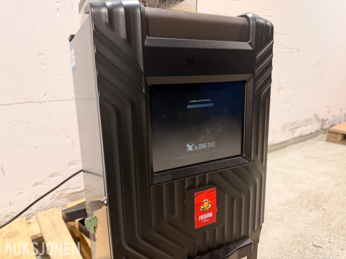2018 de Jong DUKE Varea 82/24 profesjonell kaffemaskin med touchskjerm