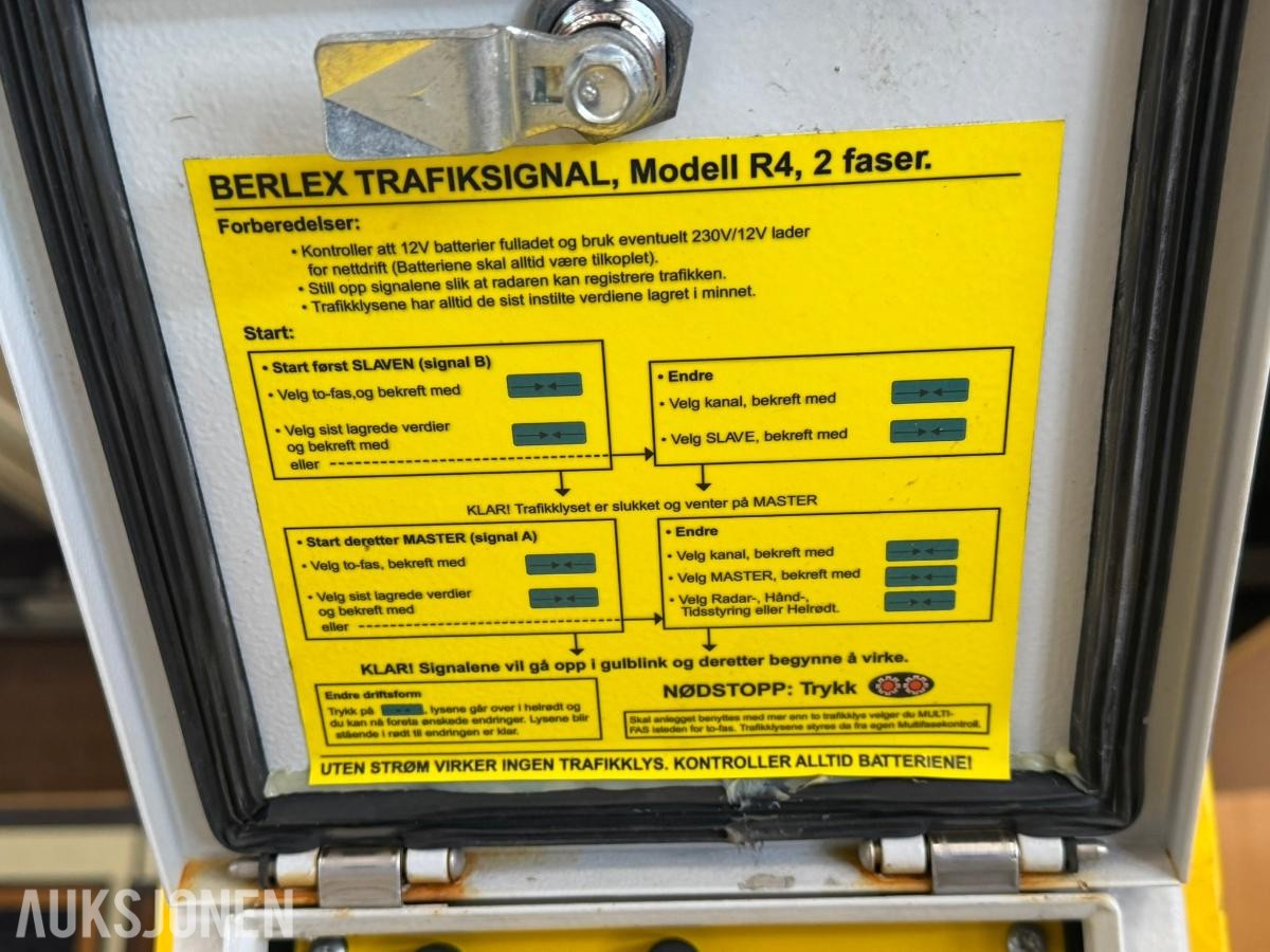 Berlex Trafiksignal R4 2 stk