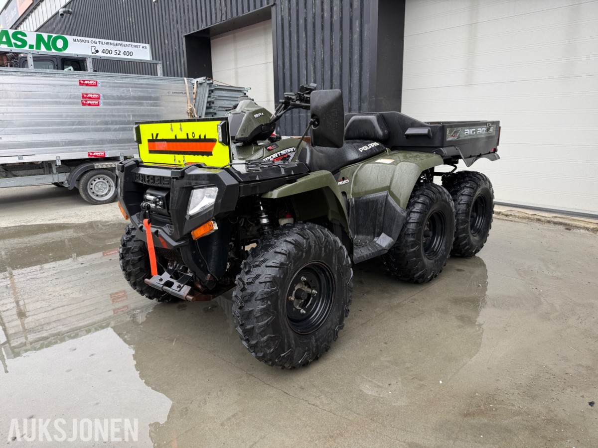 Polaris SPORTSMAN 800 6X6 BIGBOSS ATV med tipp!