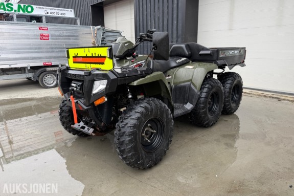 Polaris SPORTSMAN 800 6X6 BIGBOSS ATV med tipp!