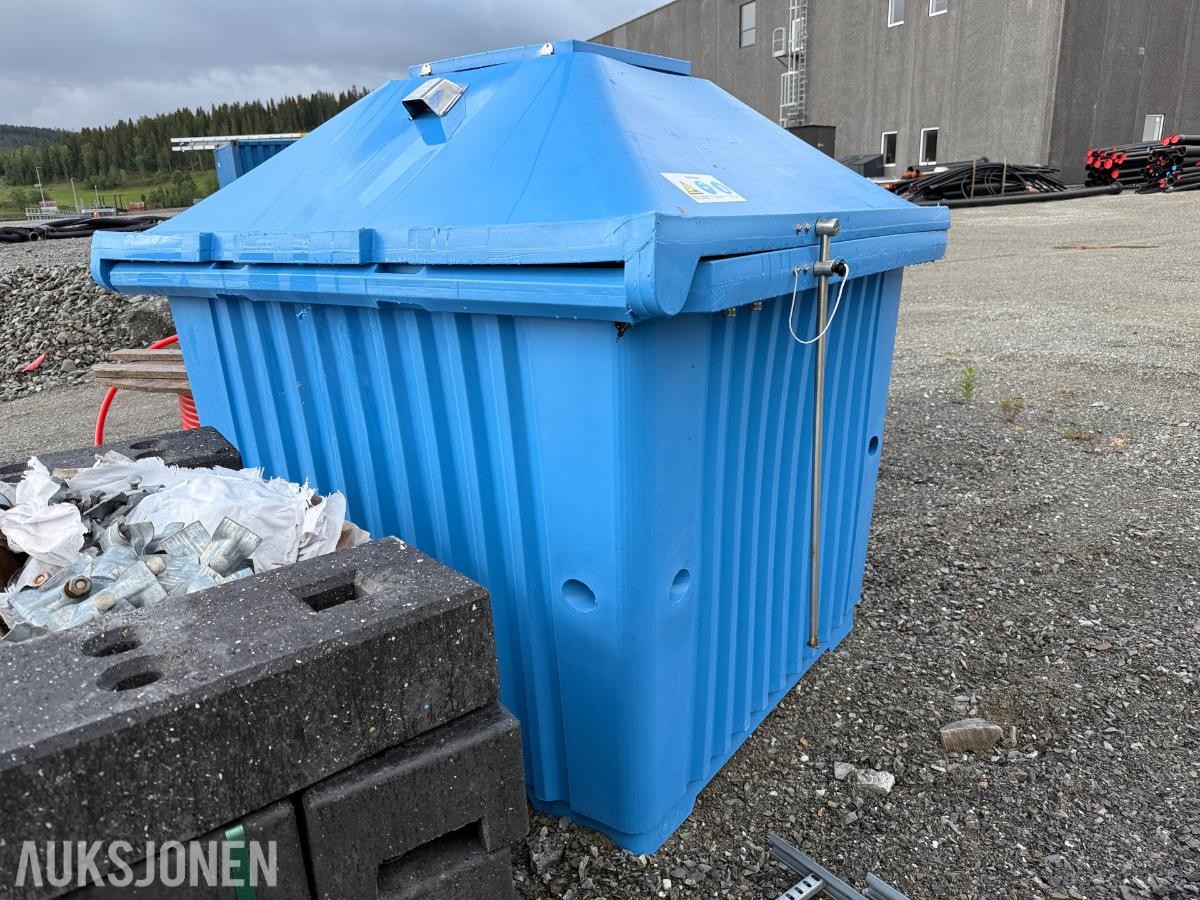 2023 Syrefast kar oppbevaringstank med lokk