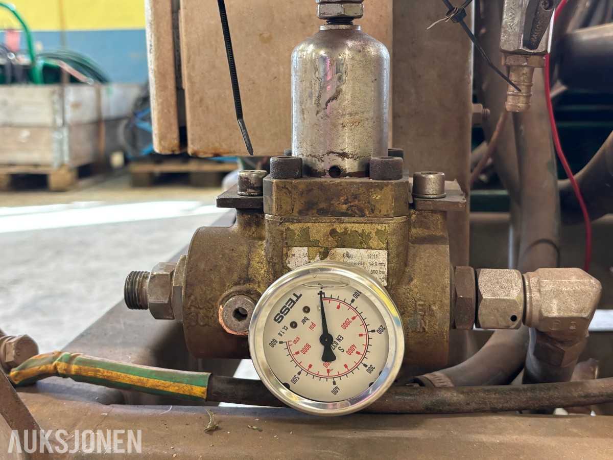 Industriell høytrykksvasker 500 bar – 400V høytrykksaggregat