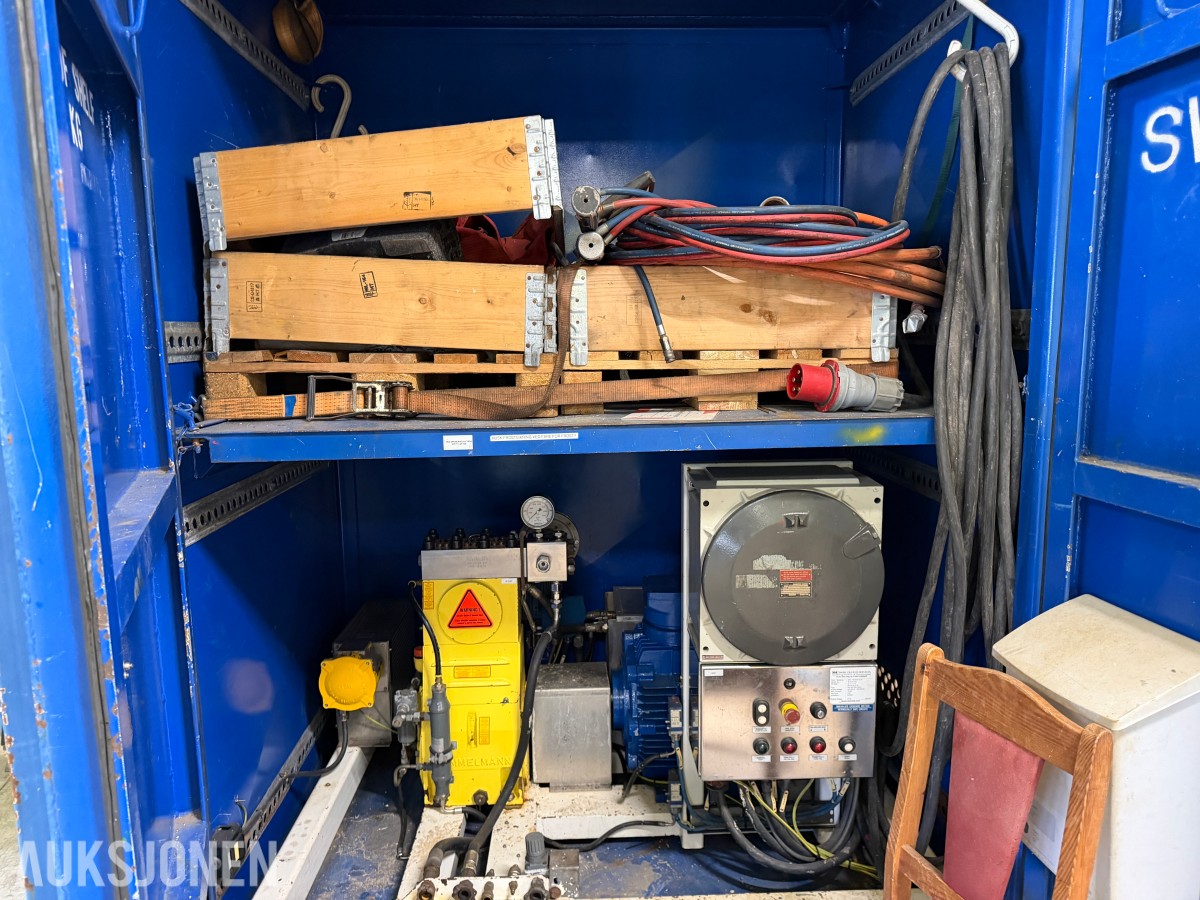 2003 Offshore container med 2000 bar høytrykkspyler - fungerende
