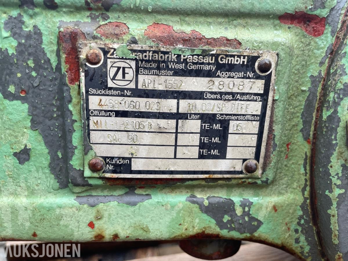1982 Frontaksel Fendt Farmer 308lsa