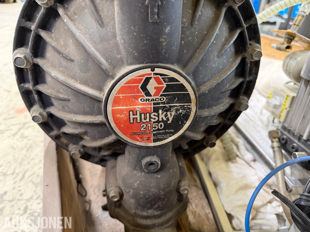 Graco Husky 2150 luftdrevet membranpumpesystem