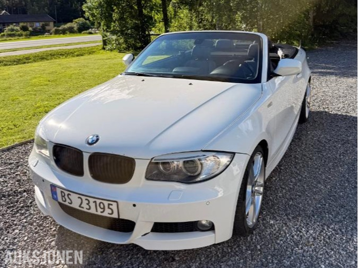 2011 BMW 1-serie, 118D 2.0 Diesel Cabriolet, Automat, Cruisekontroll, S+V