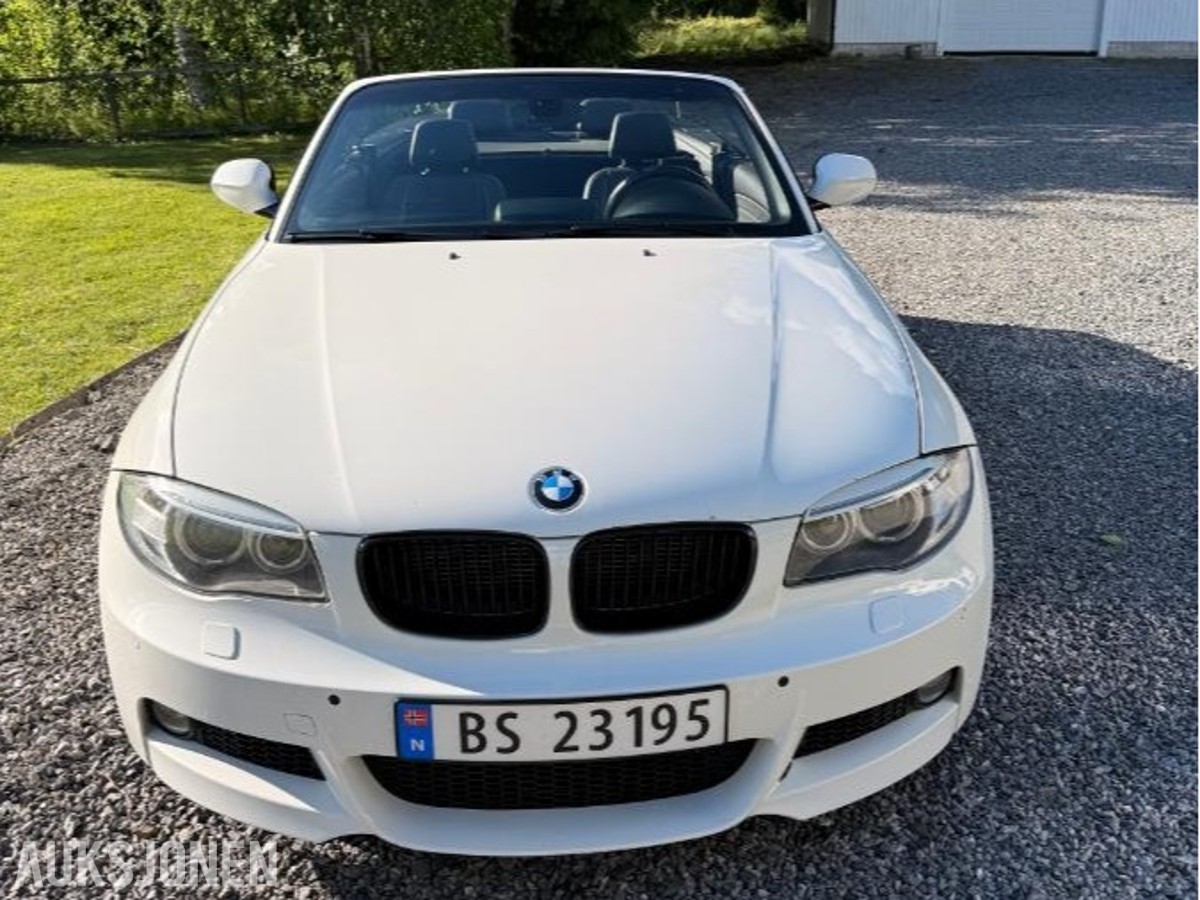 2011 BMW 1-serie, 118D 2.0 Diesel Cabriolet, Automat, Cruisekontroll, S+V
