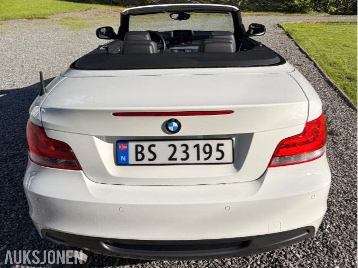 2011 BMW 1-serie, 118D 2.0 Diesel Cabriolet, Automat, Cruisekontroll, S+V