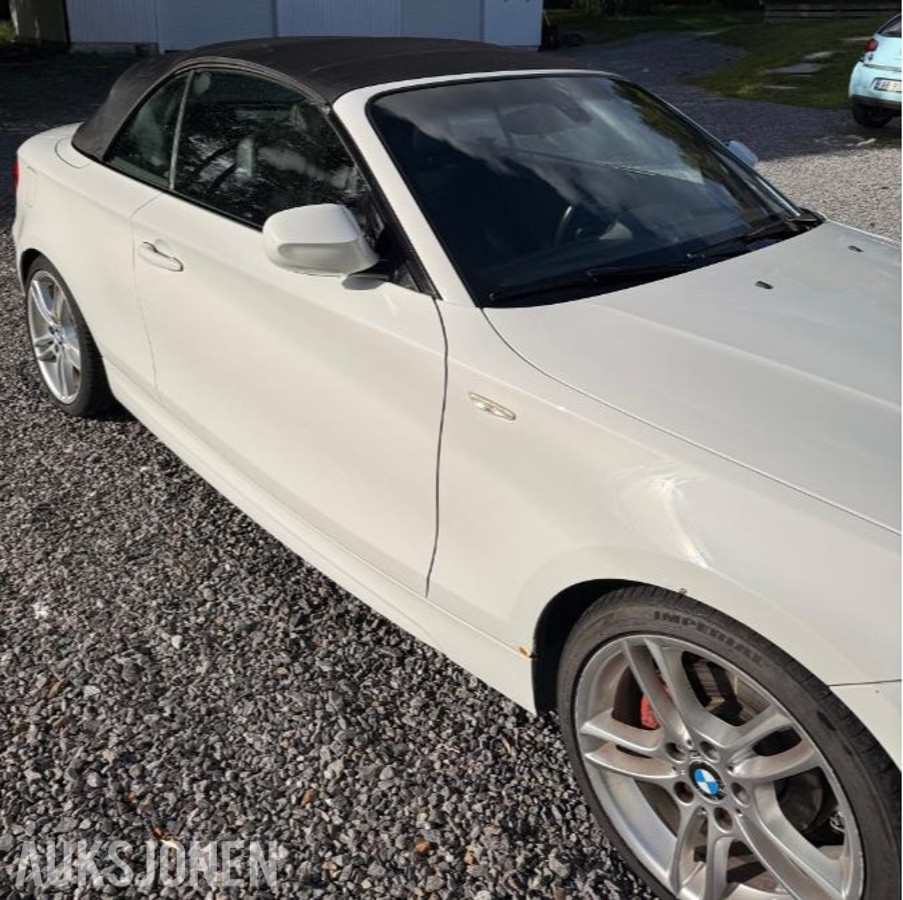 2011 BMW 1-serie, 118D 2.0 Diesel Cabriolet, Automat, Cruisekontroll, S+V