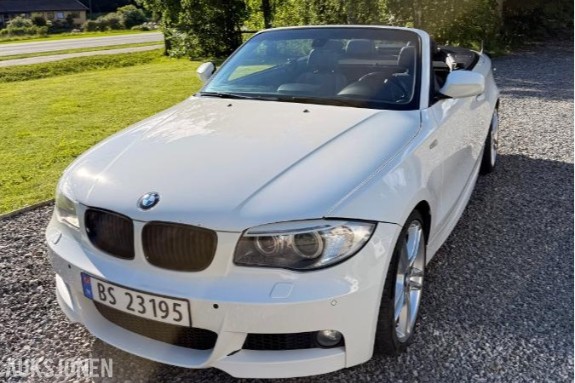 2011 BMW 1-serie, 118D 2.0 Diesel Cabriolet, Automat, Cruisekontroll, S+V